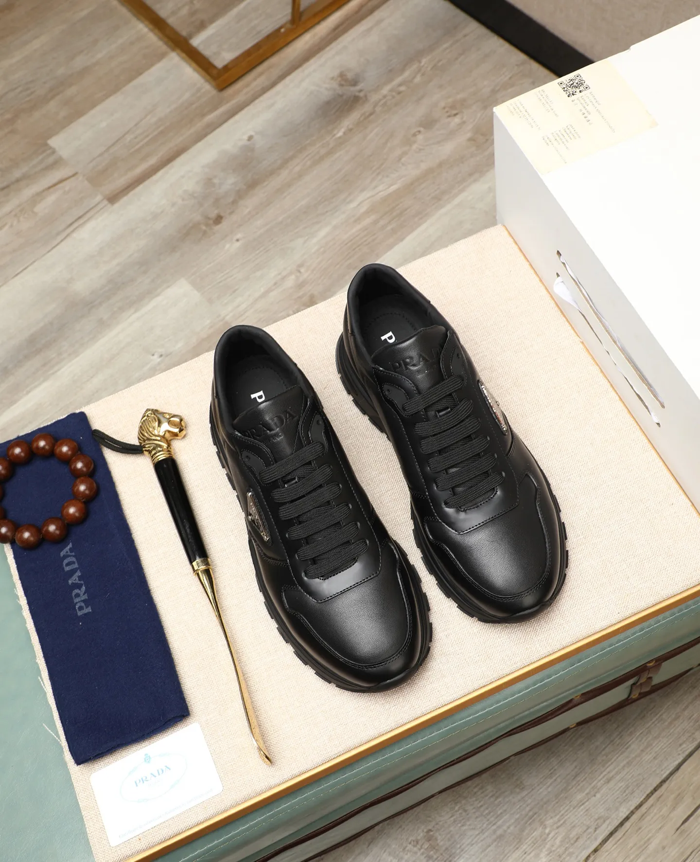 Men's shoes 💰540 🌹🌹[PRADA—Prada] 2025 latest model 🙈original replica! 👟👟👟Available here. The workmanship is top-notch. The upper is made from Italy. 🇮🇹Imported first-layer cowhide. ❗️Breathable genuine leather lining @Suitable for travel. The original version has an enlarged engraved sole, making it suitable for all kinds of travels, showing low-key luxury. Let quality speak for itself. Color: Size: 38-45